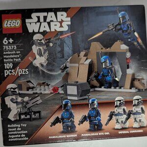 Lego Star Wars Ambush on Mandalore Battle Pack, #75373, 109 pcs. 4 amazing figs!
